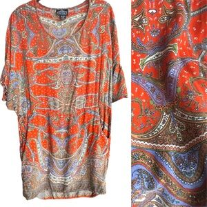 Angie Mini Dress with pockets and Dolman Sleeves!  Perfectly BOHO M